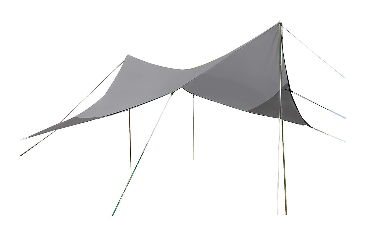 Bo-Camp Travel Ruit 300 x 300 cm 4-hoekige tarp