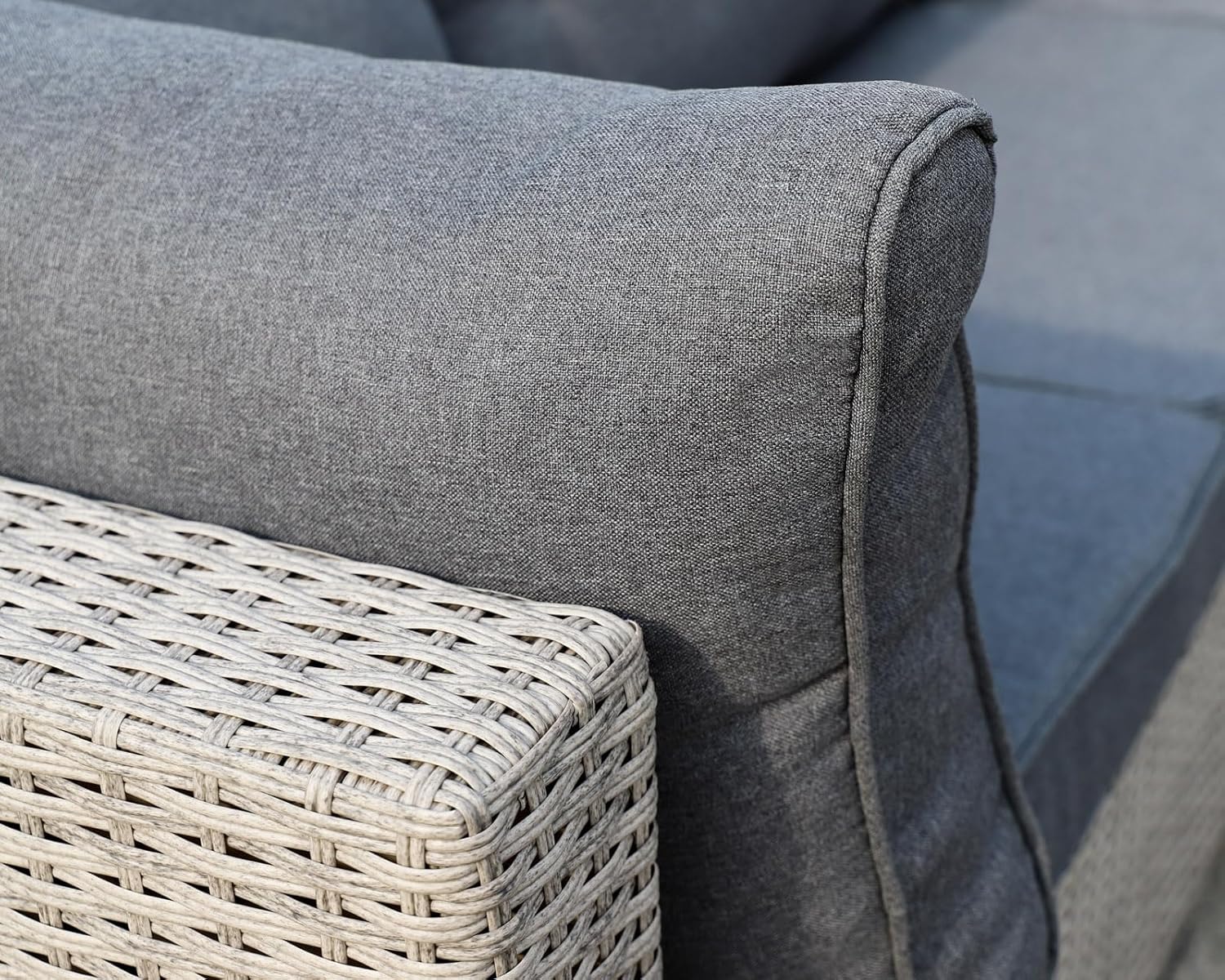 Premium Lounge Sessel Polyrattan Sofa Gartenmöbel Rattansessel 85 x 75 x 65 cm (BxTxH)