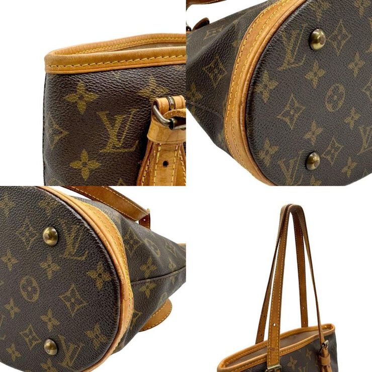 Louis Vuitton Vintage Louis Vuitton Bucket Bag Brown