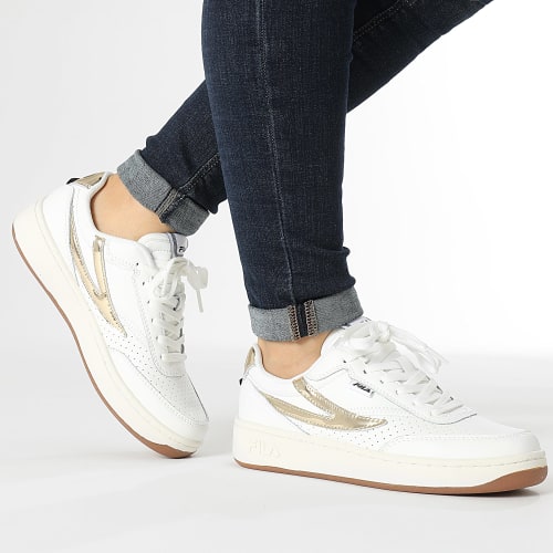 Baskets Femme Sevaro FFW0339 White Gold
