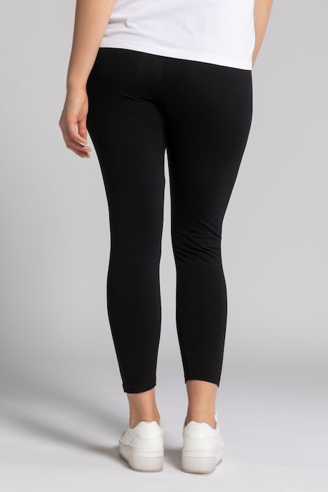 Leggings, schmal geschnitten, High Waist, Elastikbund, Jersey