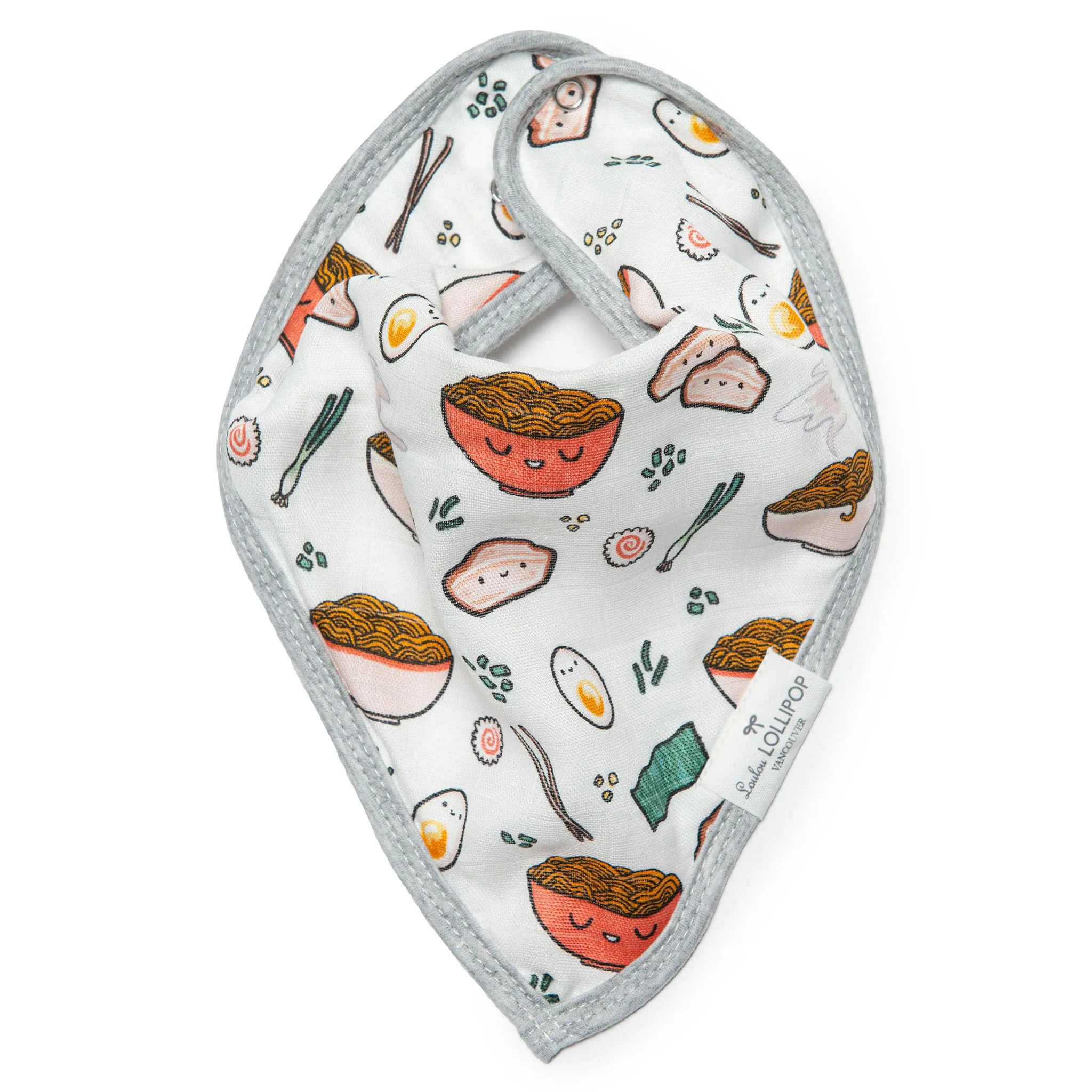 Loulou Lollipop Bavoirs Bandana Mousseline Paquet de 2 -  Ramen