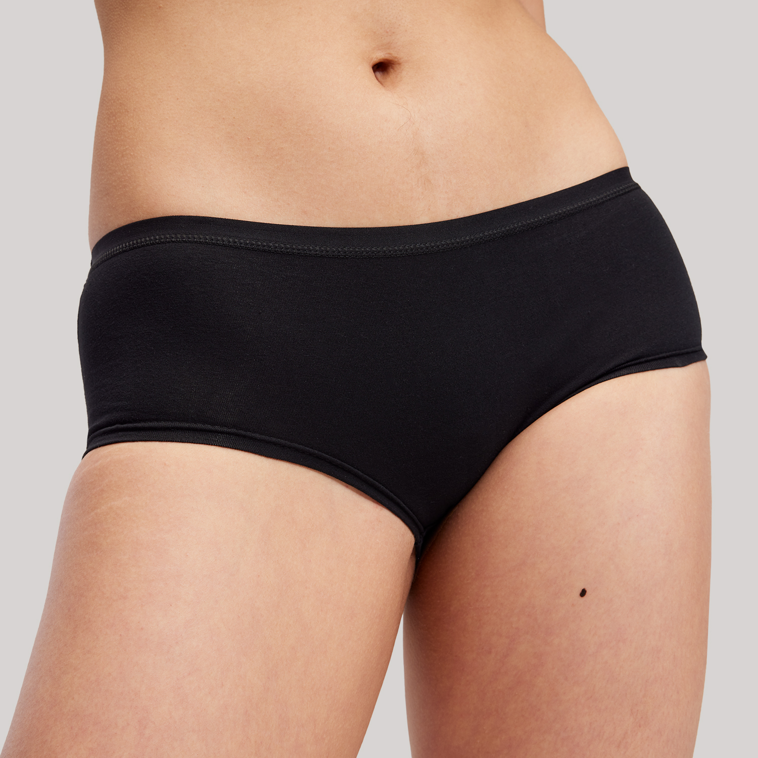 Cara Dames hipster Stretch  3-Pack Zwart kopen? Goed en goedkoop