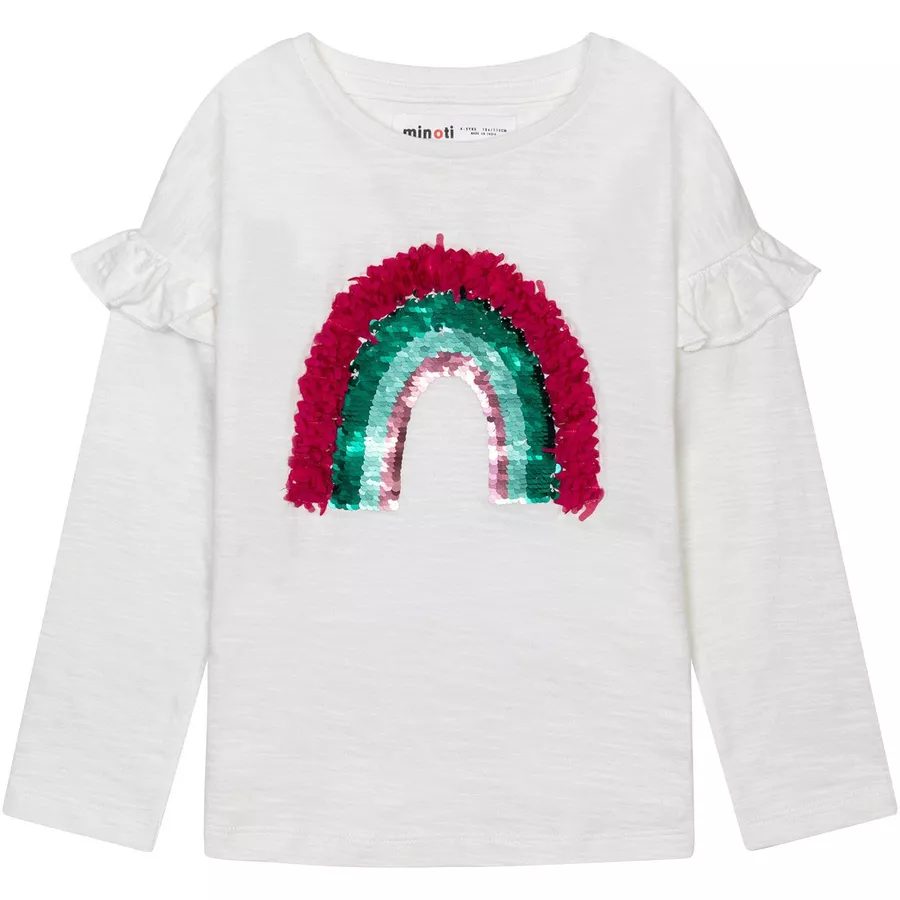 MINOTI Longsleeve Cremeweiß