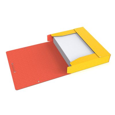 Oxford Bicolor Recyc+ - Boîte de classement carton - dos 60 mm - disponible dans différentes couleurs
