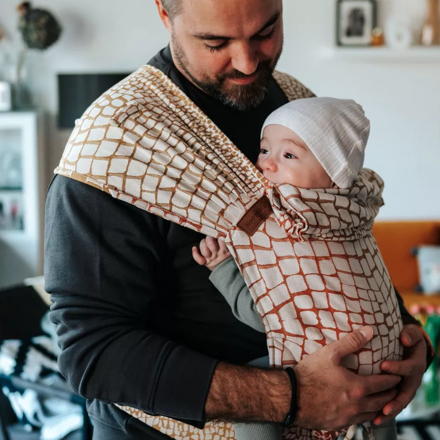 Hoppediz Babytrage Hop-Tye Advanced Darwin creme