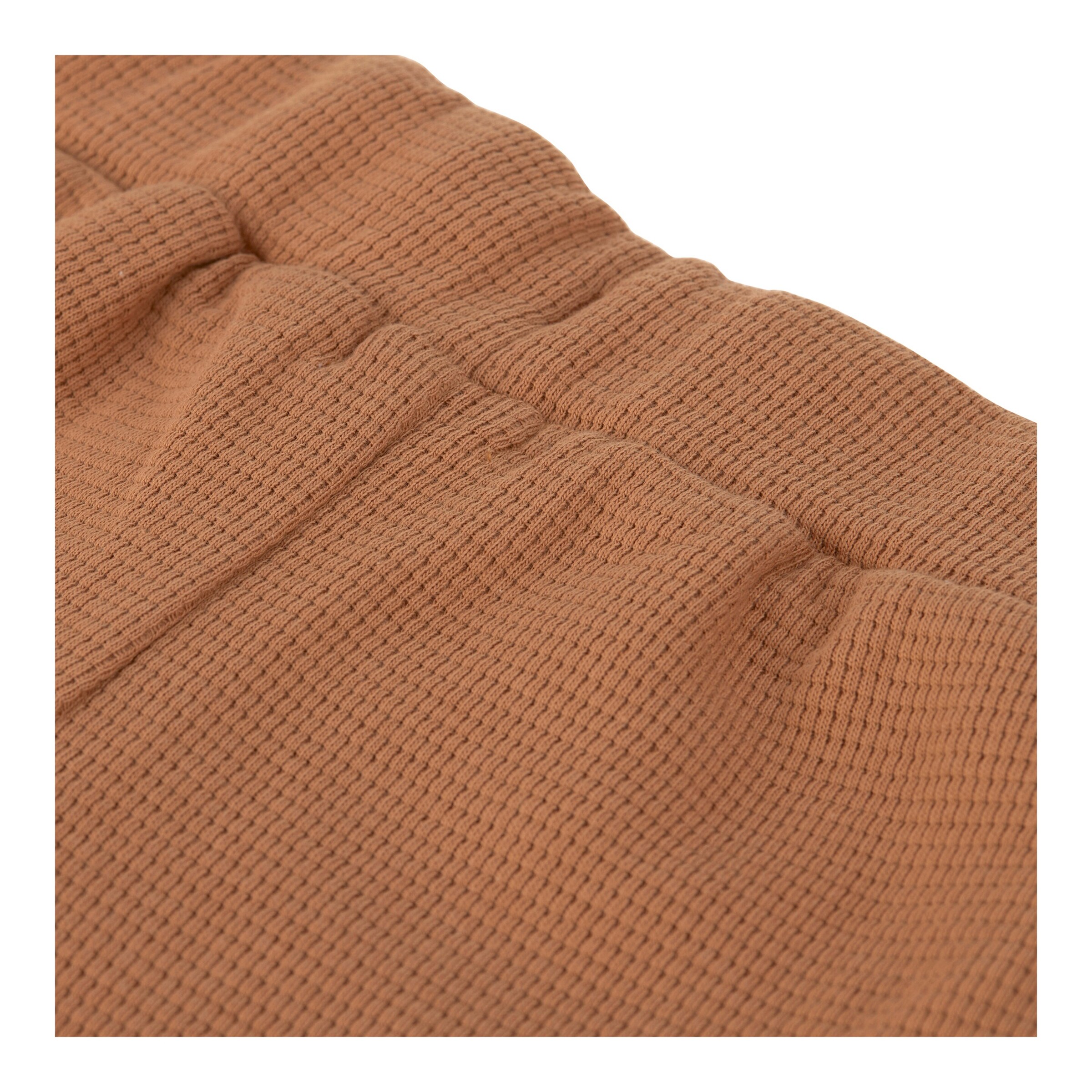 Lässig Jogginghose Waffelpiqué Little Gang braun