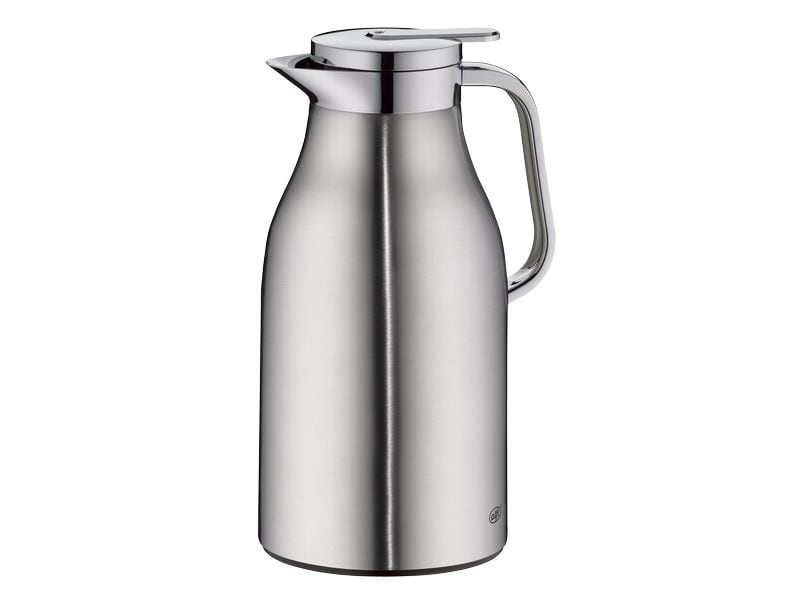 Alfi Thermoskanne Skyline 1500 ml, Silber Karaffe aus Edelstahl