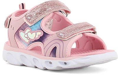 Leaf Surte  Blinkende Sandaler, Rosa