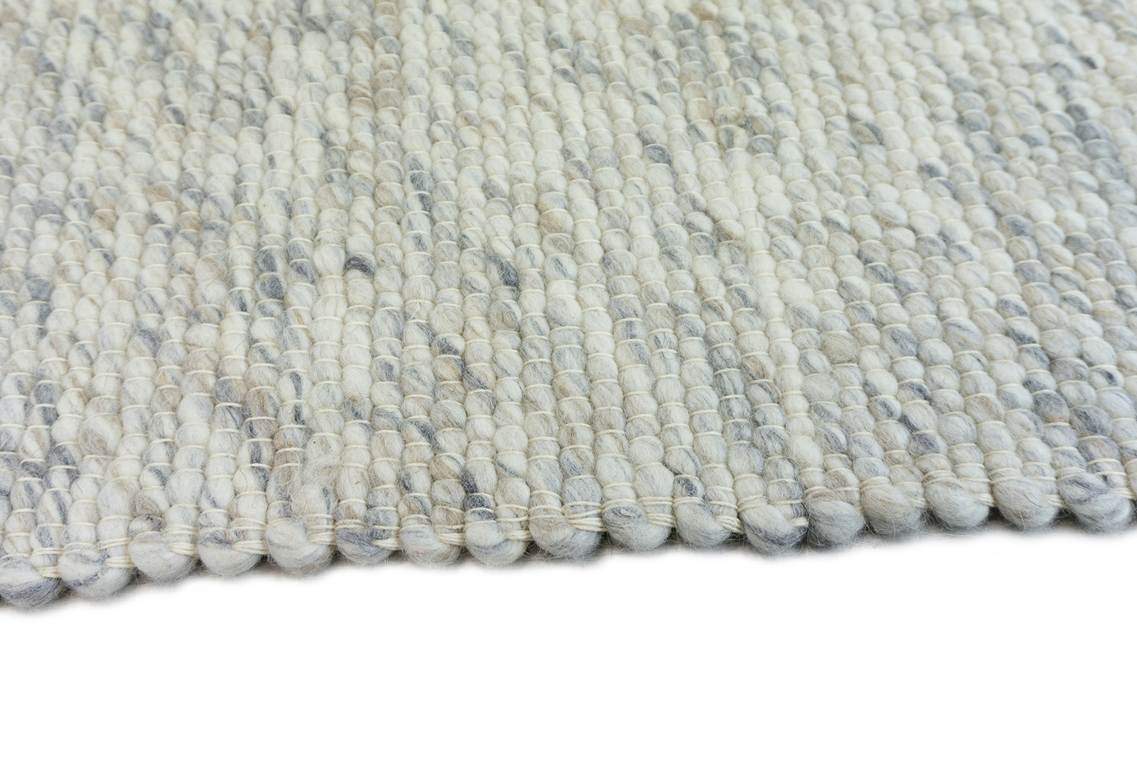 Dover teppe Lys natur ullfilt. 160x230 cm