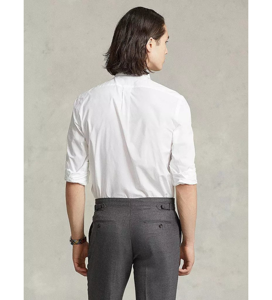 Camisa Ralph Lauren Custom Fit branca