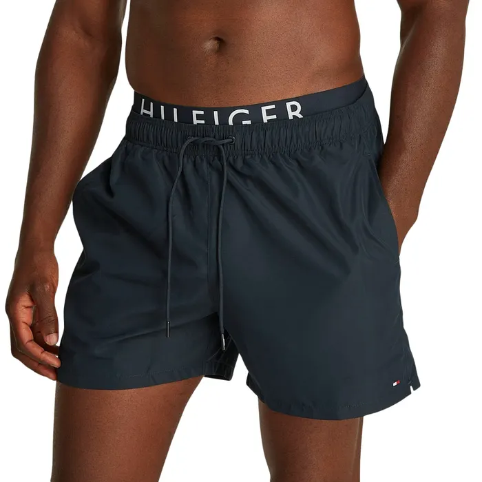 Tommy Hilfiger Double Waistband Medium Drawstring Zwemshort Heren