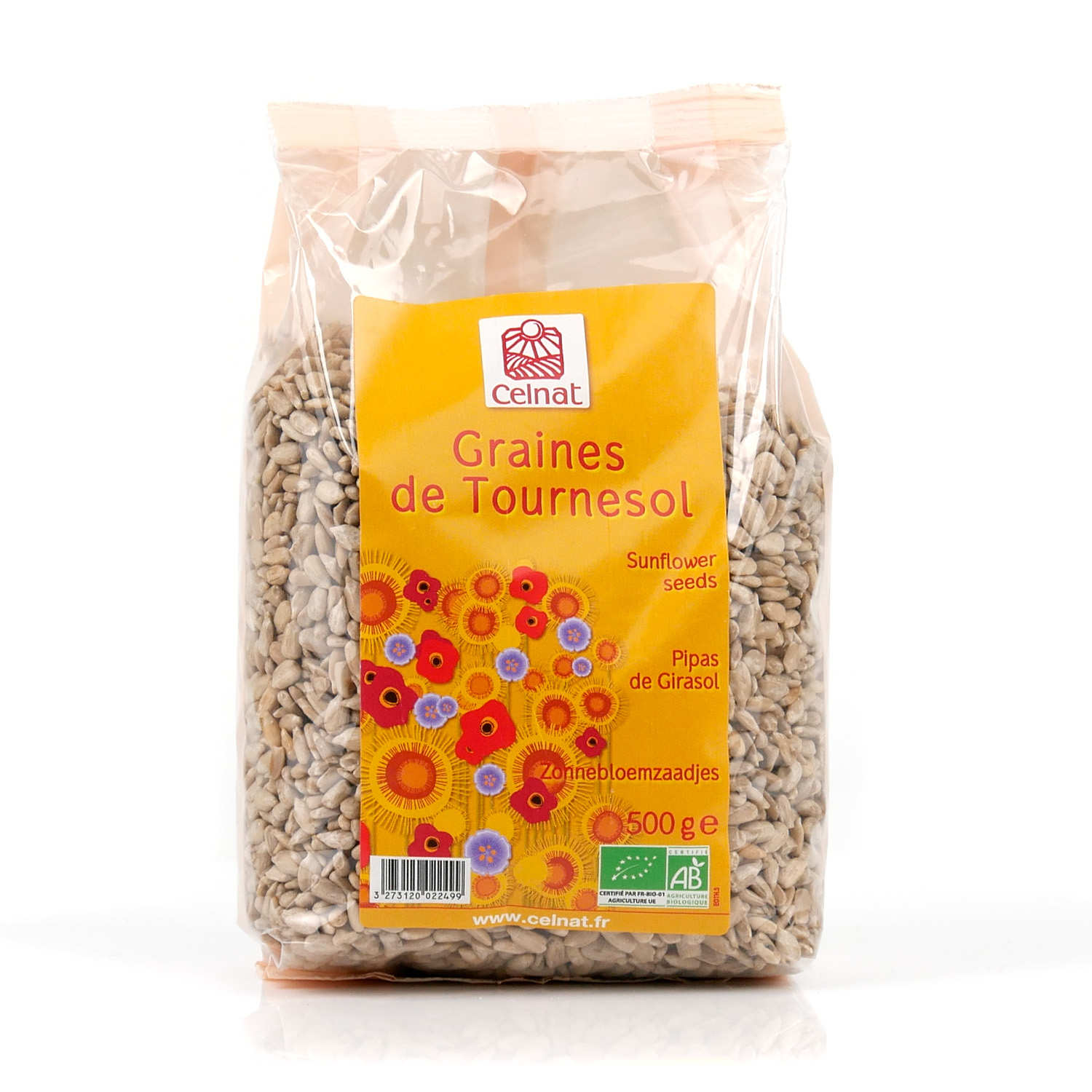 Graines de tournesol décortiquées bio