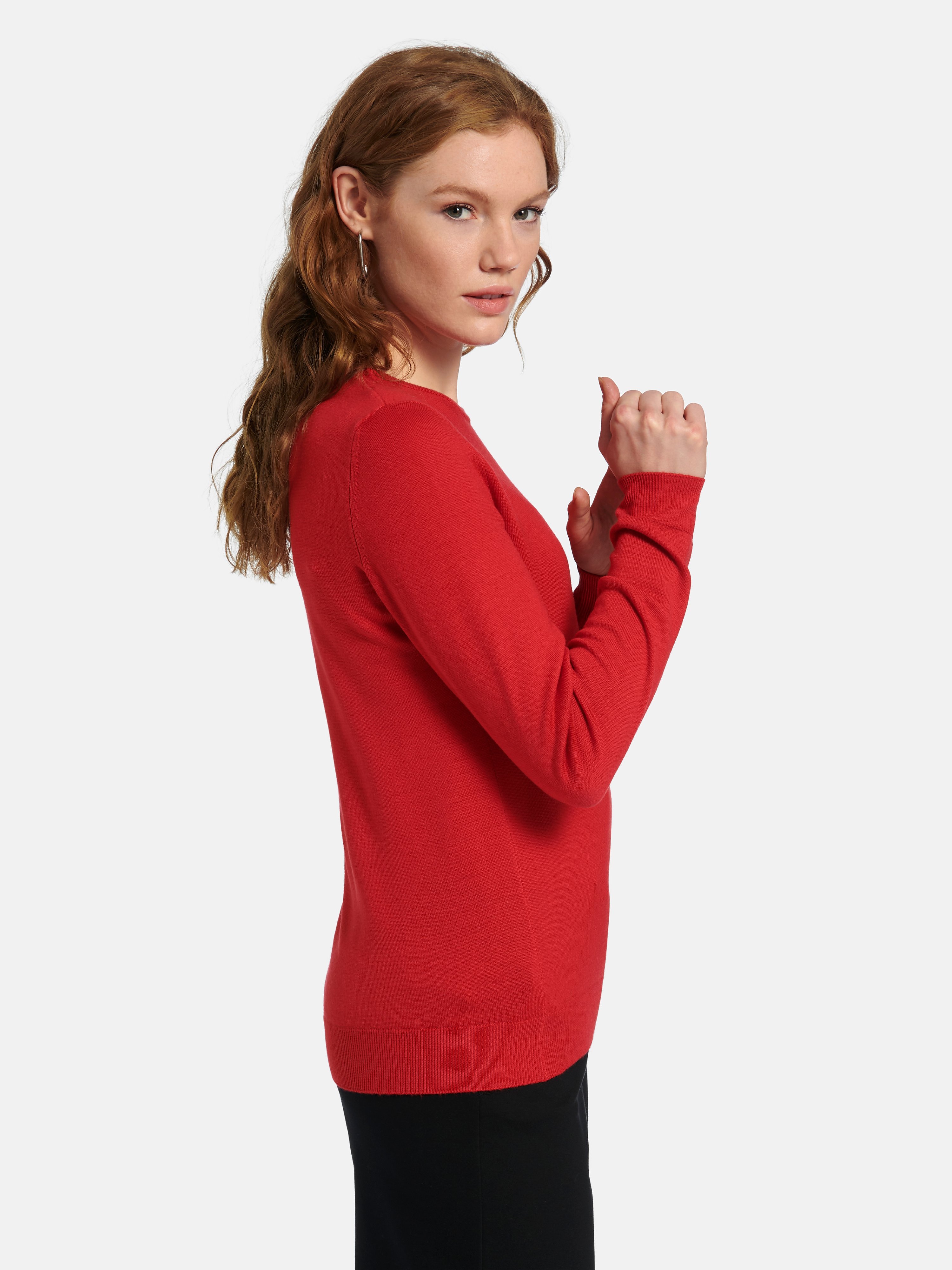 Pullover aus 100% Schurwolle-Pure Tasmanian Wool