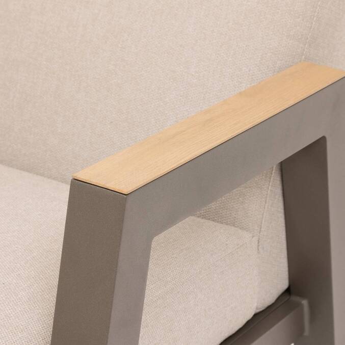 Salon de jardin AXIOME Beige & Praline