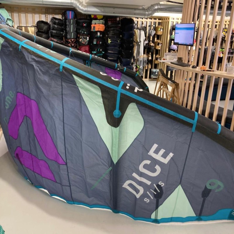 Aile Kitesurf Occasion Duotone Dice SLS 2022 - 9m - The Corner Shop