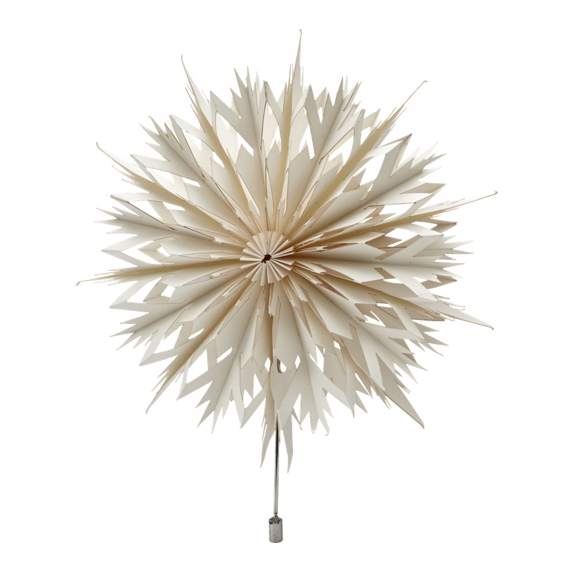 Juletrestjerne snøfnugg Ø20 cm