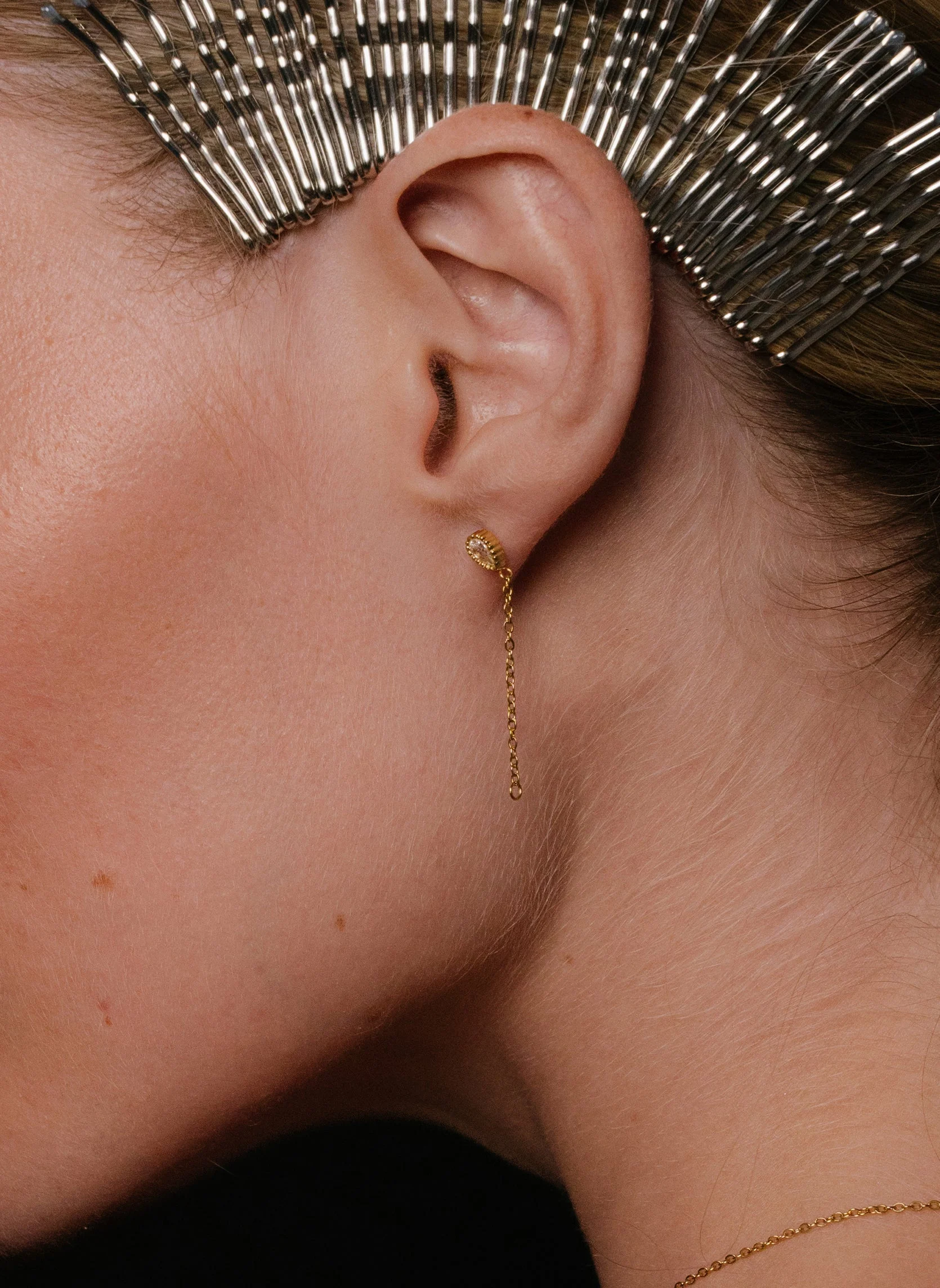 BACCHUS - Boucles d'oreilles pendantes bacchus | Rose