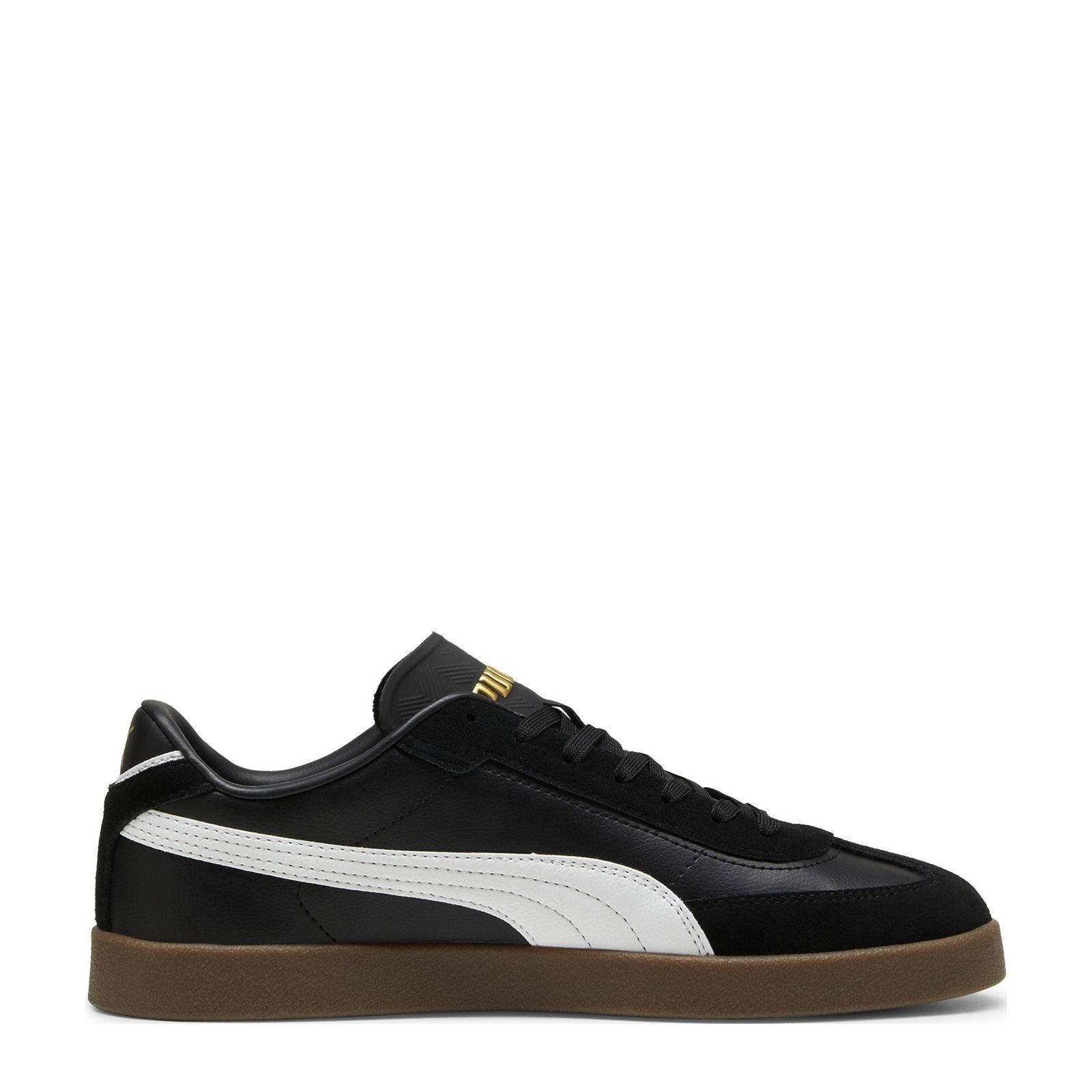 Puma Puma Club II Era  sneakers zwart/wit/goudkleurig