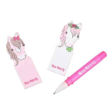 Depesche Miss Melody Haftnotizen mit Mini-Kugelschreiber