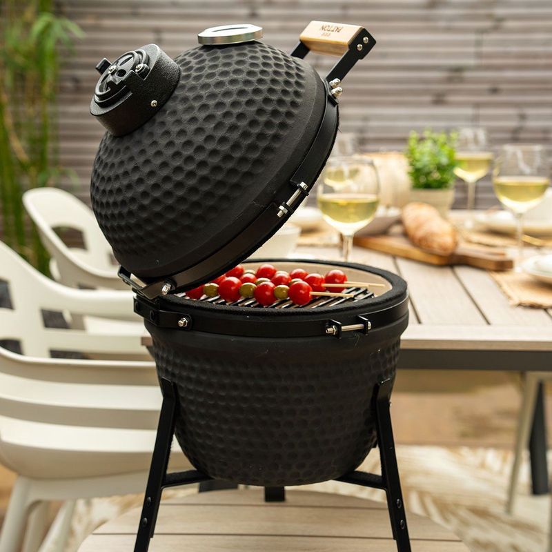 Patton - Classic Kamado - Mini - Ø28 cm - Matzwart - Keramisch