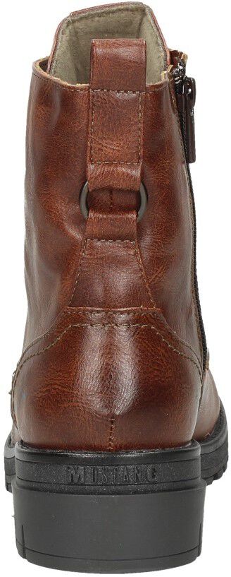 Mustang Dames veterschoenen cognac