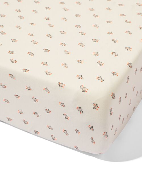 drap-housse pour lit d’enfant 60x120 canards