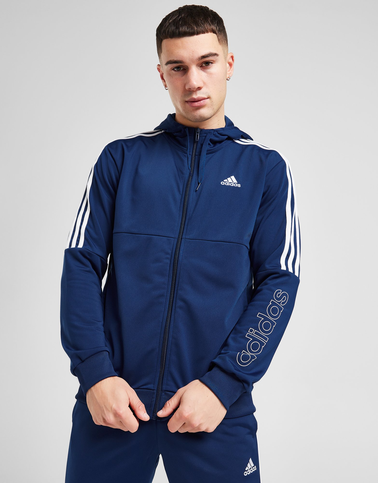 adidas Sweat à Capuche Poly Homme