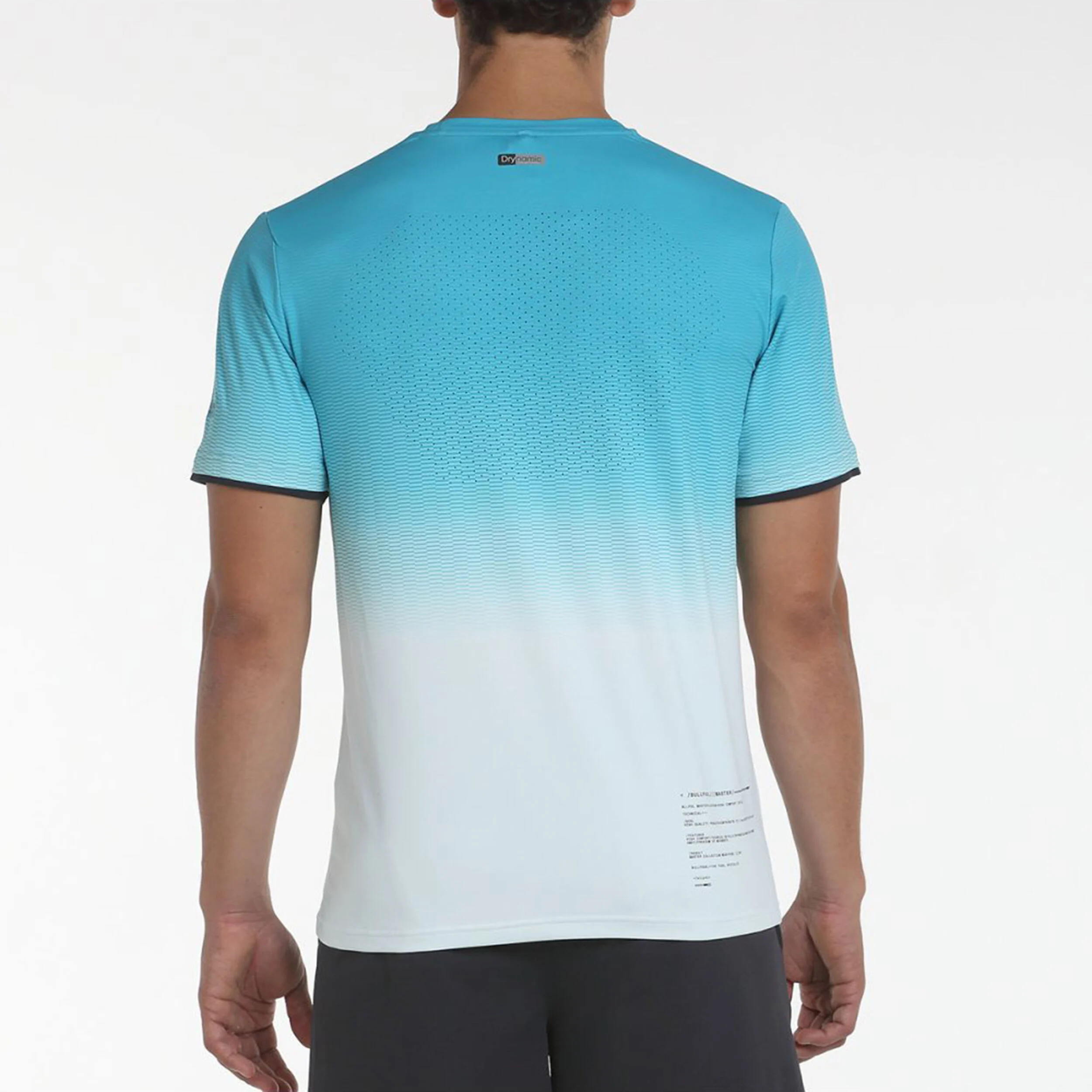Bullpadel Merga T-shirt Hommes - Turquoise , Blanc