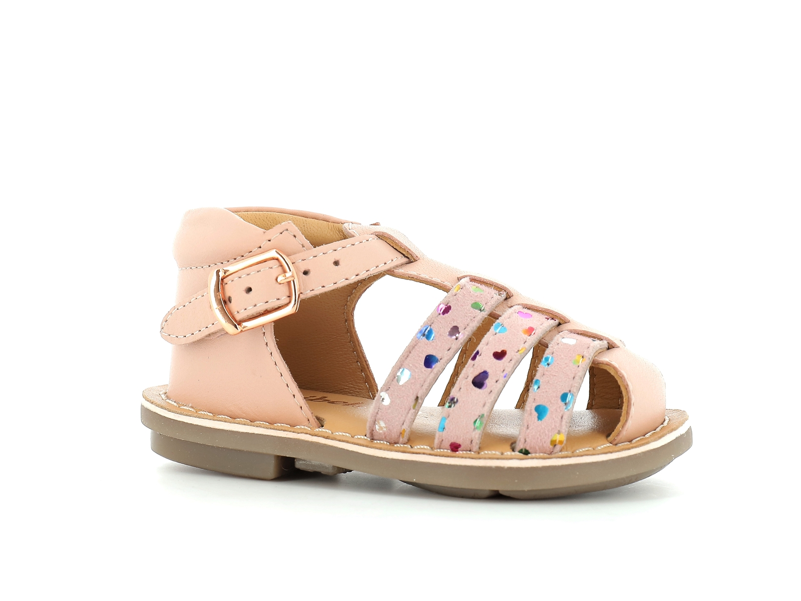 Minibel 4-ROSE 60249 Cuir Rose Pâle