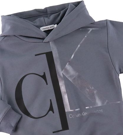 Calvin Klein H?ttetr?je - Relaxed - Mixed Monogram - Asphalt Gre