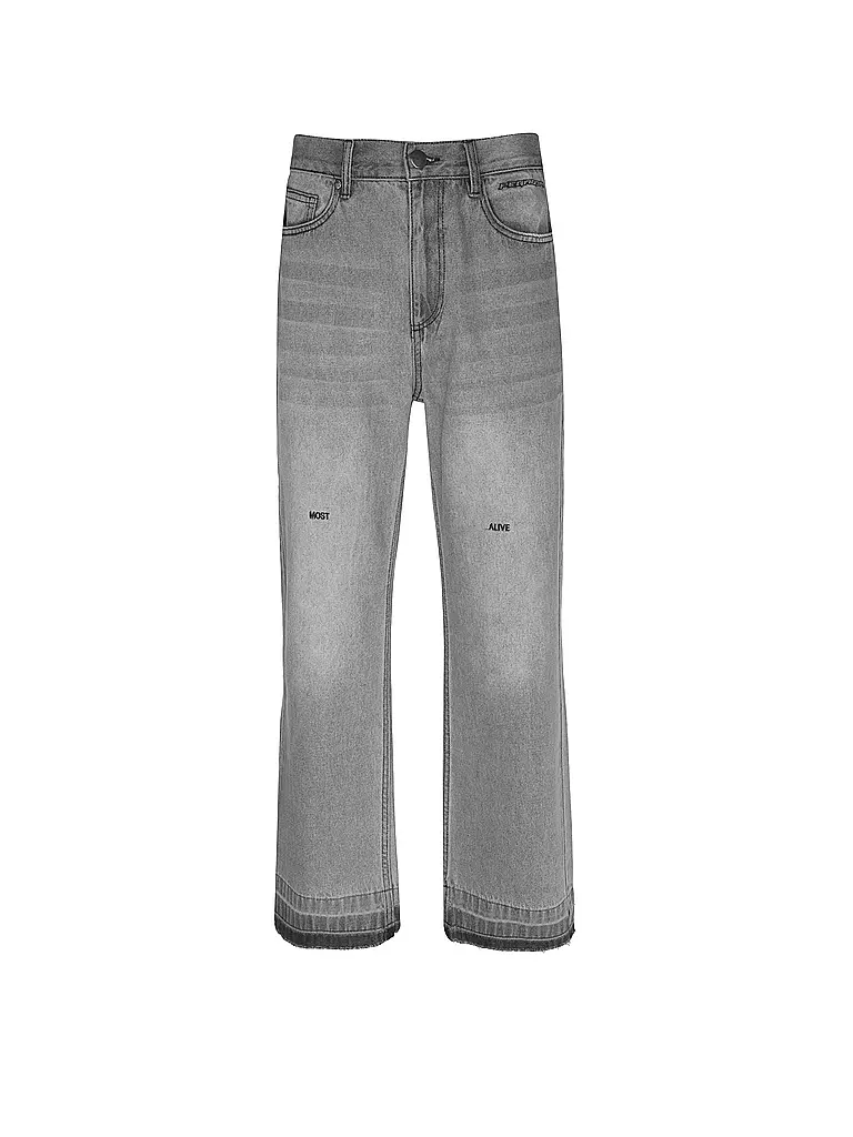 PEGADOR Jeans Loose Fit BARROW grau