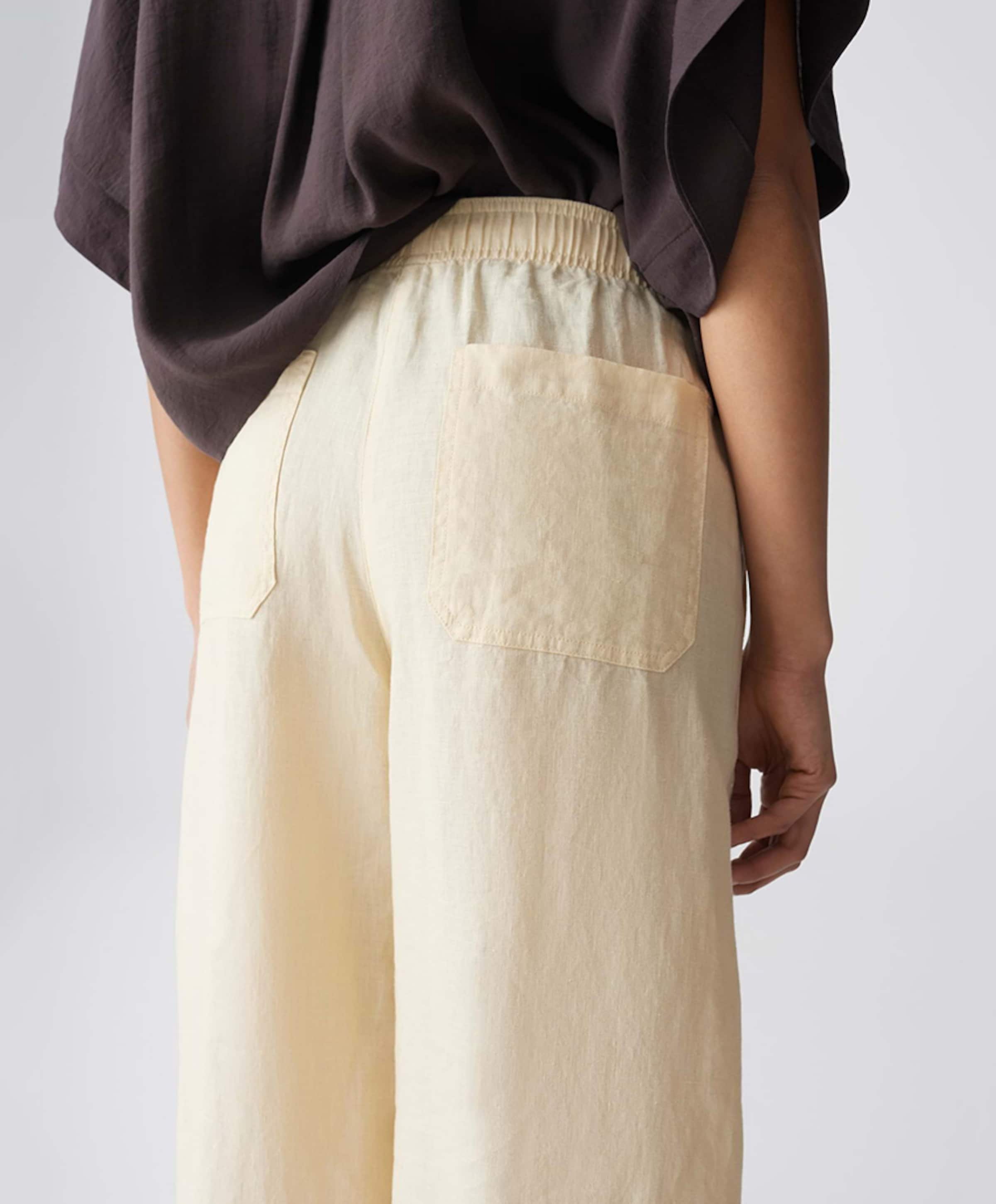 OPUS Mileni resort dames broek geel