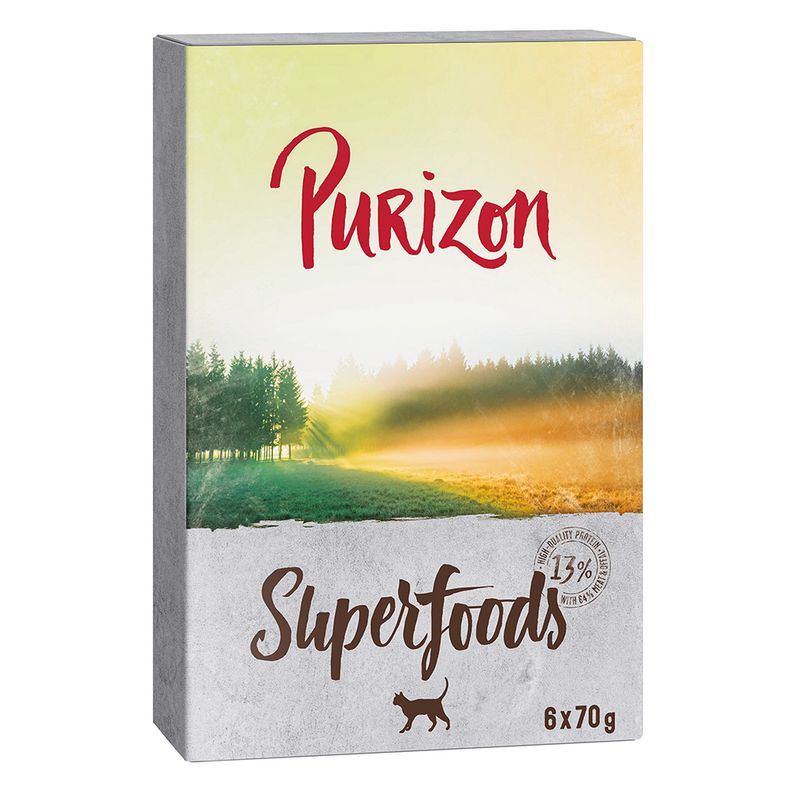 Purizon Superfoods 6 x 70 g ✓ pas cher