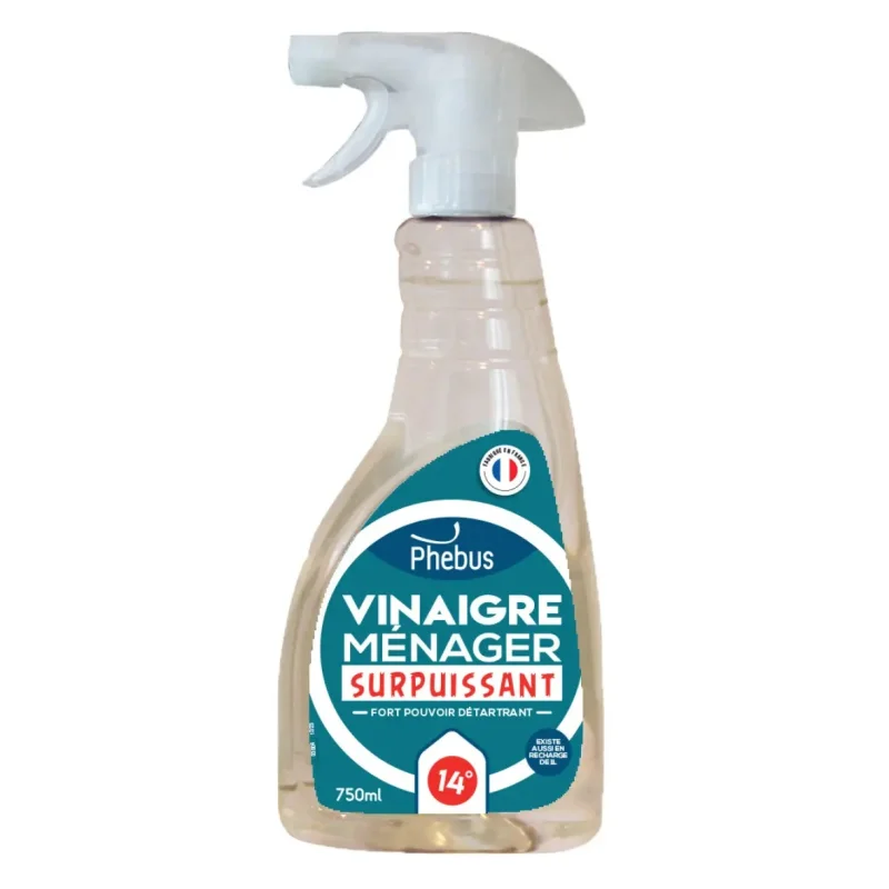 CHARBONNEAUX - Vinaigre ménager 14° super puissant - 750ml