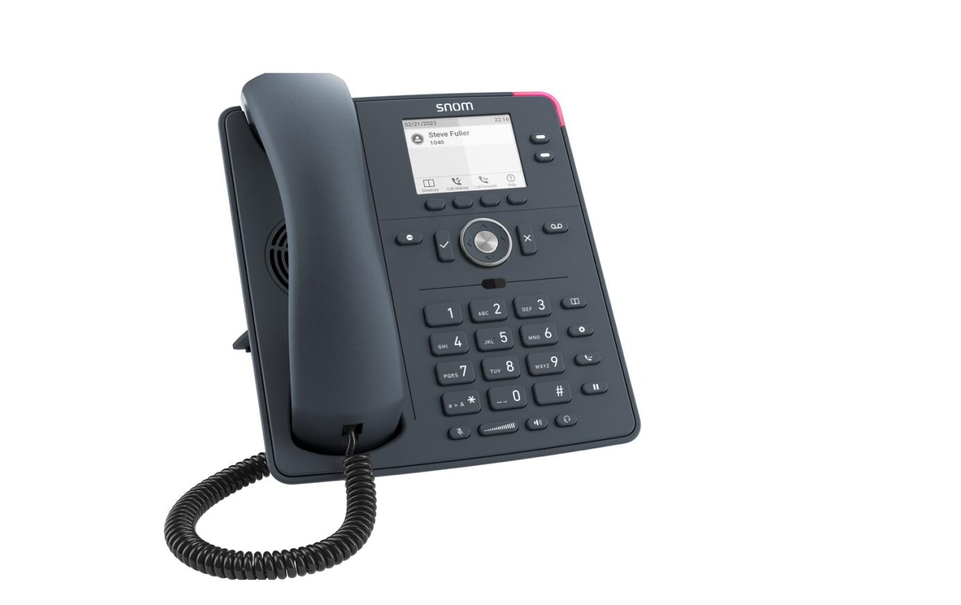 Tischtelefon D150 SchwarzFür mehr Komfort in Ihrem Arbeitsalltag