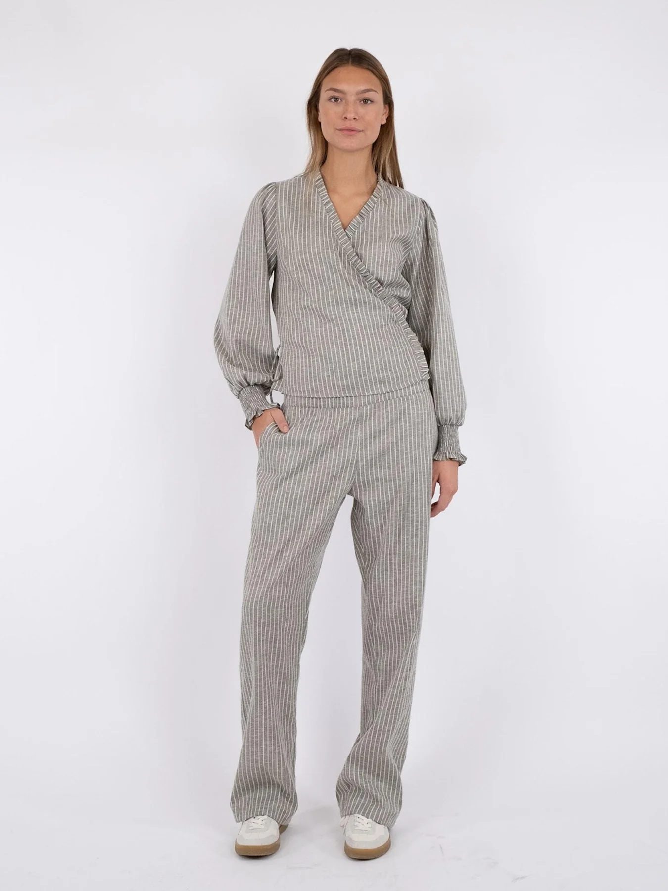 Neo Noir Astra Soft Stripe Pants