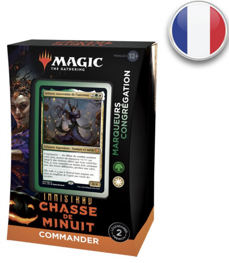 Magic The Gathering - Commander Marqueurs Congrégation - Innistrad : Chasse de minuit