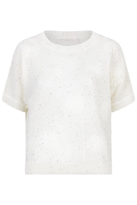EsQualo witte dames t-shirt