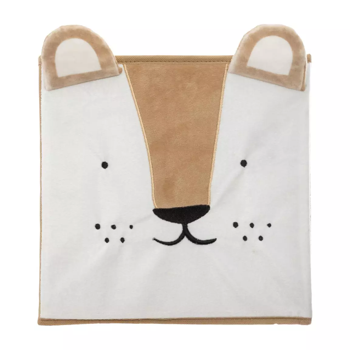 Panier de rangement enfant (29 x 29 cm) Lion Marron