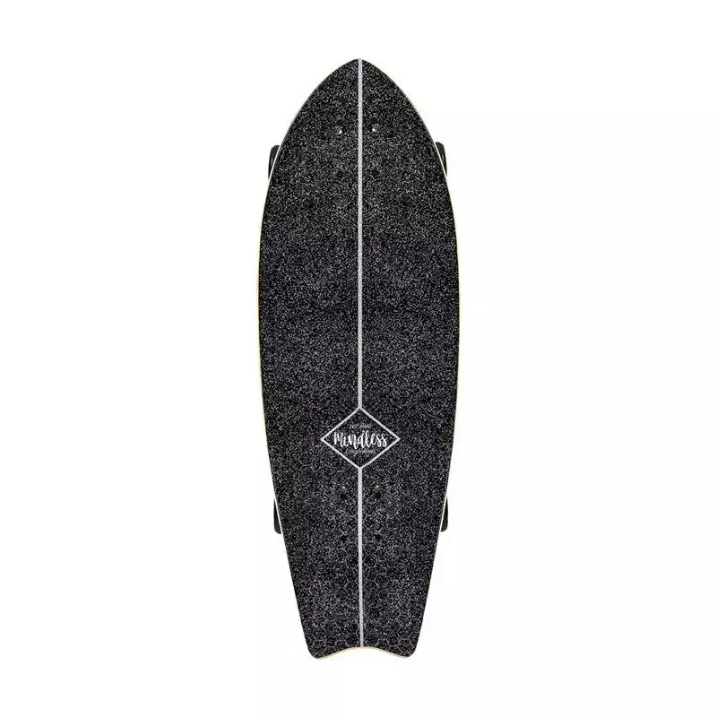 Surfskate MINDLESS Fish Tail Black 29.5 x 9.75