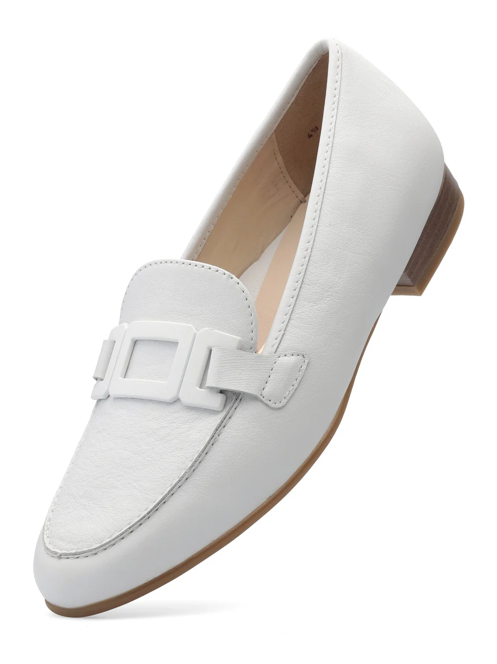 College Slipper Kent weiß