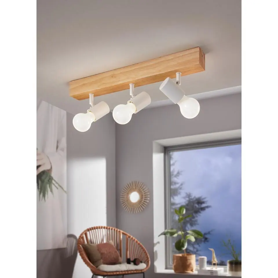 EGLOTownshend3-Plafondlamp-3-lichts-E27-eikenhout/wit