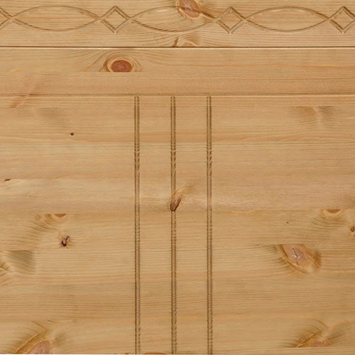 Home affaire Drehtürenschrank »Indra« 3 Breiten: 100/145/233 cm  H/T ca.187/54 cm,  aus massiver Kiefer, mit Spiegel bei der 3- und 5trg.Variante