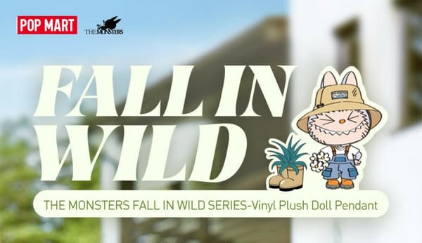 Pop Mart Labubu The Monsters – Fall in Wild Series Vinyl Plush Doll Pendant
