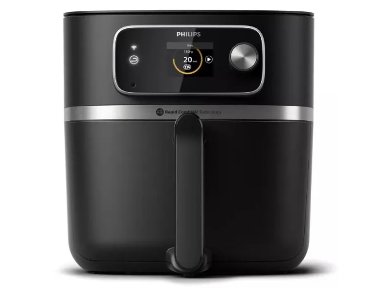 Philips 7000 Series HD9880 Airfryer Combi XXL - Varmluftsrister - 8,3 liter - 2200 W - sort
