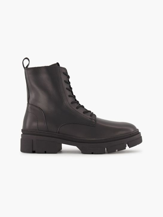 Tamaris Schnür-Stiefelette Schwarz