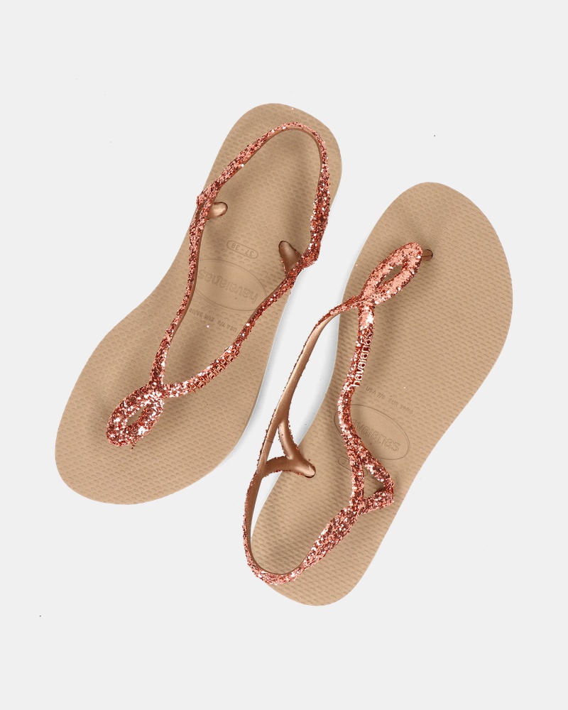 Havaianas Luna Premium Sandalen  - goud