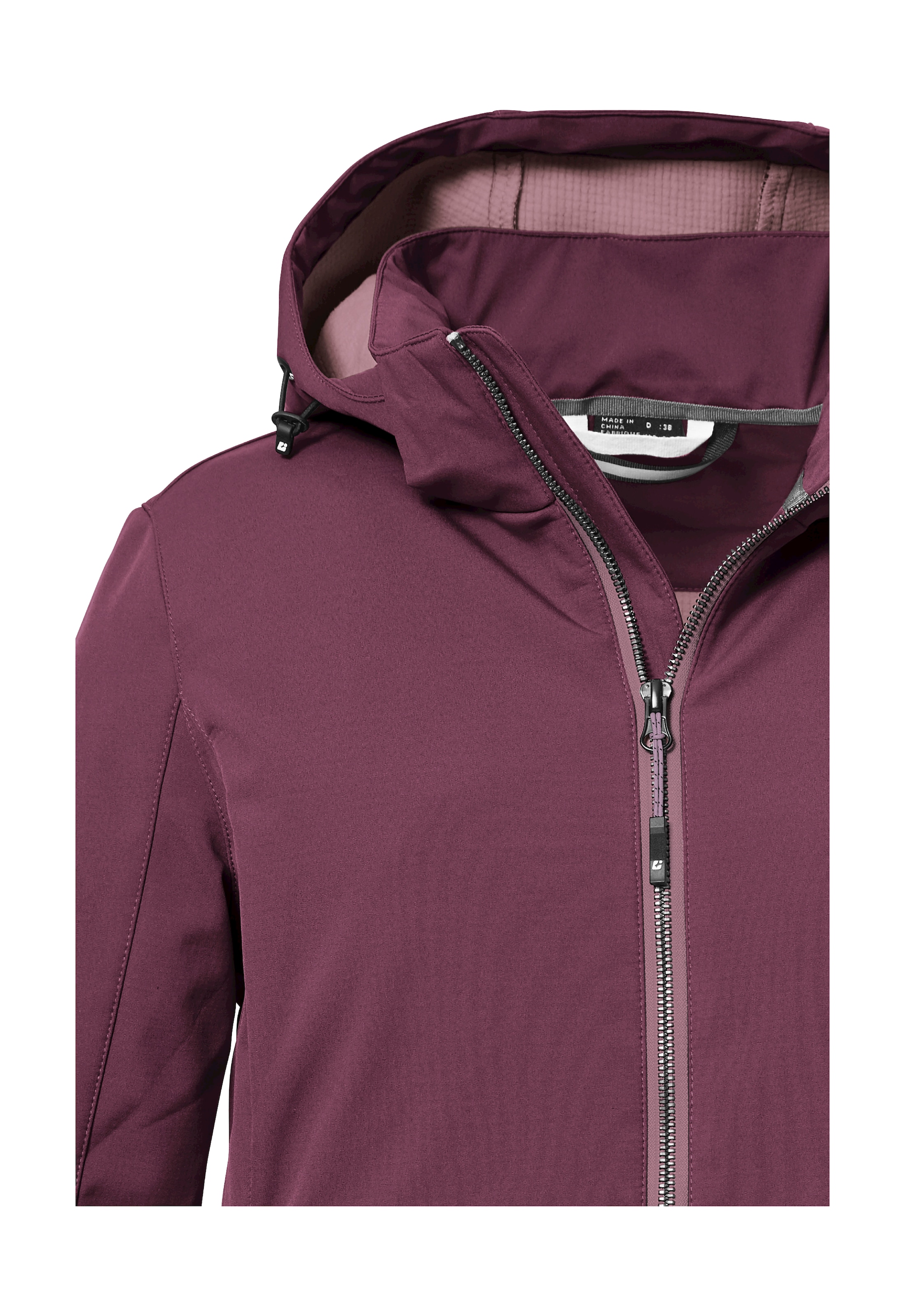 Killtec Softshelljacke »KOW 8 WMN SFTSHLL JCKT« Softshelljacke: wasser- und windabweisend, regulierbare Details