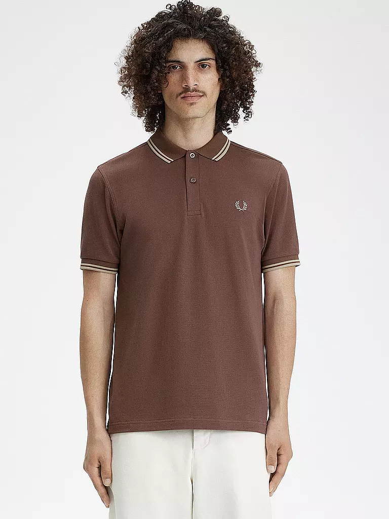FRED PERRY Poloshirt M3600 rot